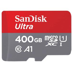 400GB microSDXCカード マイクロSD SanDisk サンディスク Ultra Class10 UHS-I A1 R:120MB/s 海外リテール SDSQUA4-400G-GN6MN ◆メ