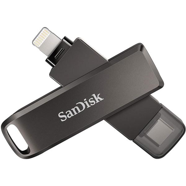 128GB USBメモリ iXpand Flash Drive Luxe SanDisk サンディス...