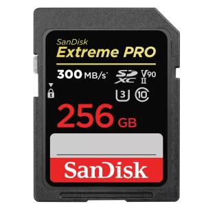 256GB SDXCカード UHS-II SDカード SanDisk サンディスク Extreme PRO U3 V90 R:300MB/s W:260MB/s 海外リテール SDSDXDK-256G-GN4IN ◆宅｜風見鶏