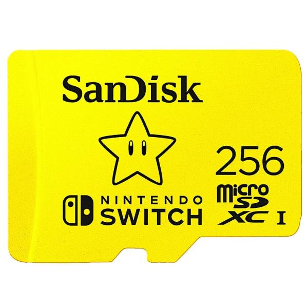 256GB microSDXCカード for Nintendo Switch マイクロSD SanD...