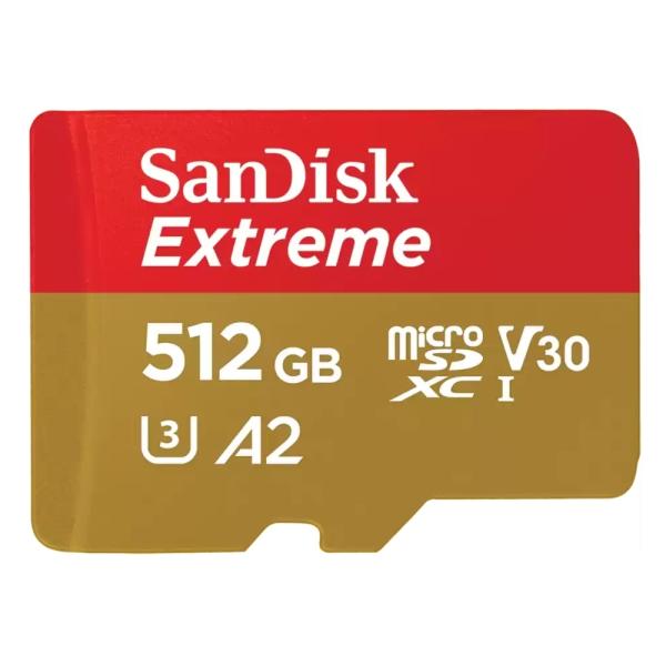 512GB microSDXCカード マイクロSD SanDisk サンディスク Extreme U...