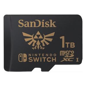 マイクロSDカード 1TB for Nintendo Switch microSDXC SanDisk サンディスク UHS-I R:100MB/s W:90MB/s 海外リテール SDSQXAO-1T00-GN3ZN ◆メ｜flashmemory