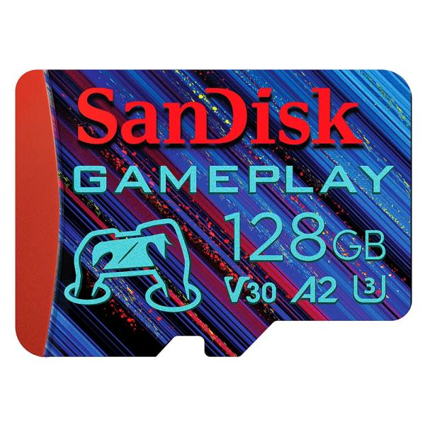 マイクロSDカード 128GB microSDXC SanDisk サンディスク GamePlay ...