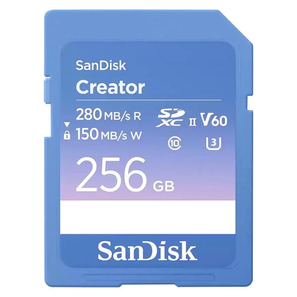 SDカード SDXC 256GB UHS-II SanDisk サンディスク Creator U3 ...