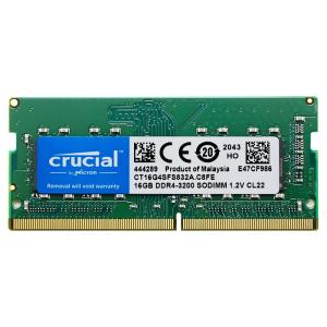 DDR4-3200 16GB ノートPC用メモリ Crucial by Micron DDR4 PC4-25600