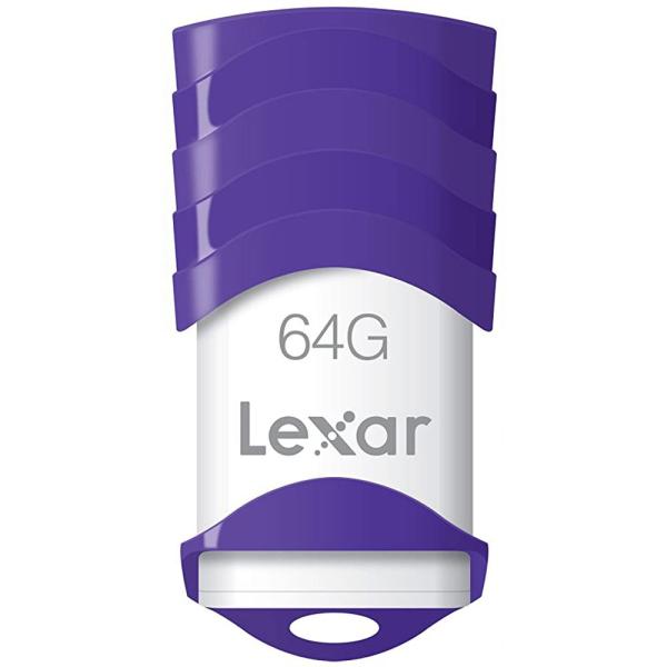 64GB USBメモリ USB2.0 LEXAR レキサー JumpDrive V30 スライドカバ...