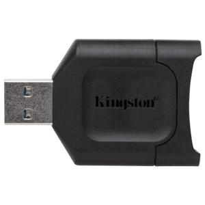 SDカードリーダー USB3.2 Gen1 Kingston キングストン SDXC UHS-I 170MB/s及びUHS-II 300MB/s対応 海外リテール MobileLitePlus MLP ◆メ｜flashmemory