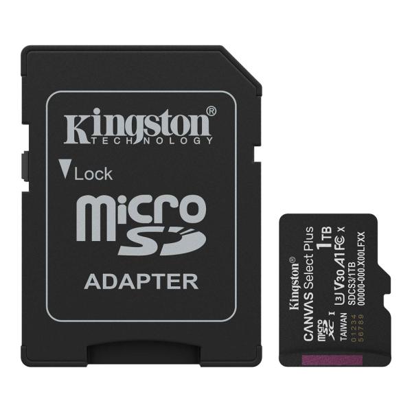 microSDXC 1TB R:150MB/s Kingston キングストン Canvas Sel...