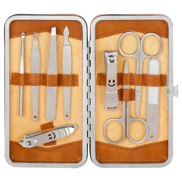 爪切りセット 9点セット マニュキュア ペディキュア用 Amazonベーシック 自宅用 旅行用 ステ...