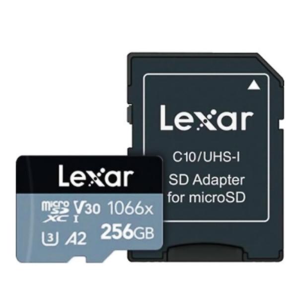 マイクロSDカード 256GB microSDXC Lexar Professional Silve...