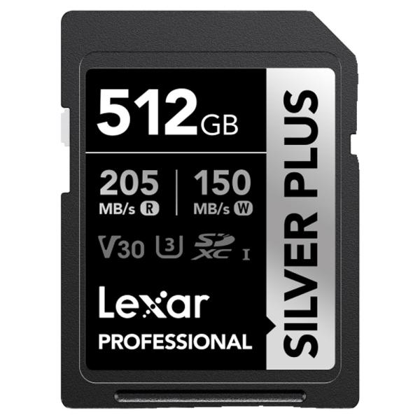 SDカード 512GB SDXC Lexar レキサー Professional SILVER PL...