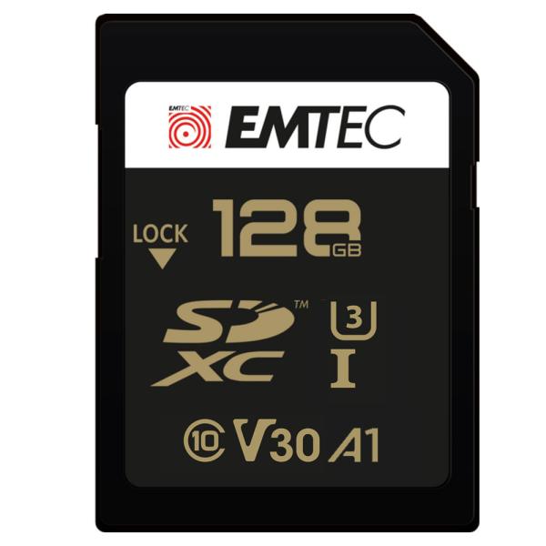 SDカード 128GB SDXC EMTEC SpeedIN Pro CLASS10 UHS-I U...