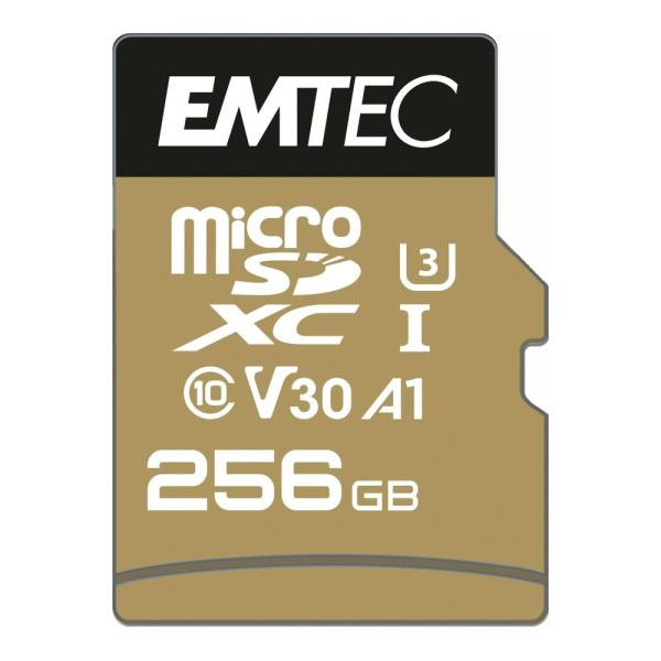 マイクロSDカード 256GB microSDXC EMTEC SpeedIN Pro CLASS1...