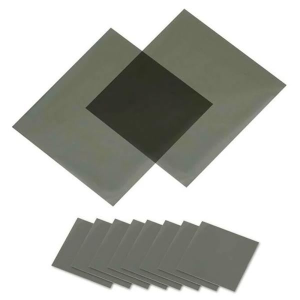 偏光板 80×80×0.25mm 10枚組 ARTEC アーテック 物理 分光 偏光 夏休み 冬休み...