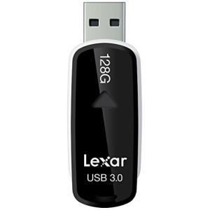 ◇【128GB】 LEXAR レキサー USBメモリー JumpDrive S37 USB3.0 R:150MB/s W:60MB/s 格納式コネクタ採用 ブラック LJDS37-128ABJP ◆メ
