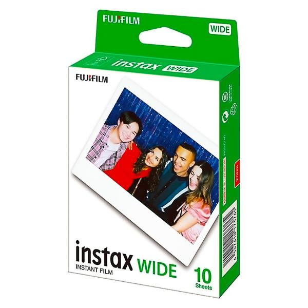 インスタントカメラ チェキ instax WIDE ワイド用フィルム 10枚 1パック FUJIFI...