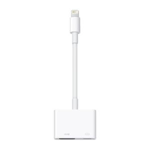 Apple Lightning - Digital AVアダプタ HDMI変換ケーブル iPhone・iPadの映像をTVにミラーリング 純正品 MD826AM/A ◆メ｜flashmemory