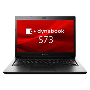 ノートパソコン 13.3インチ Dynabook ダイナブック dynabook S73 DP Core i3 4GB SSD128GB Win10Pro64 軽量 薄型 ブラック A6S3DPG41211  宅