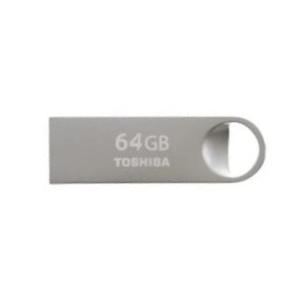 64GB USBメモリ USB2.0 TOSHIBA 東芝 TransMemory U401 薄型 メタルボディ