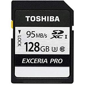 128GB SDXCカード SDカード TOSHIBA 東芝 EXCERIA PRO N401 Cl...