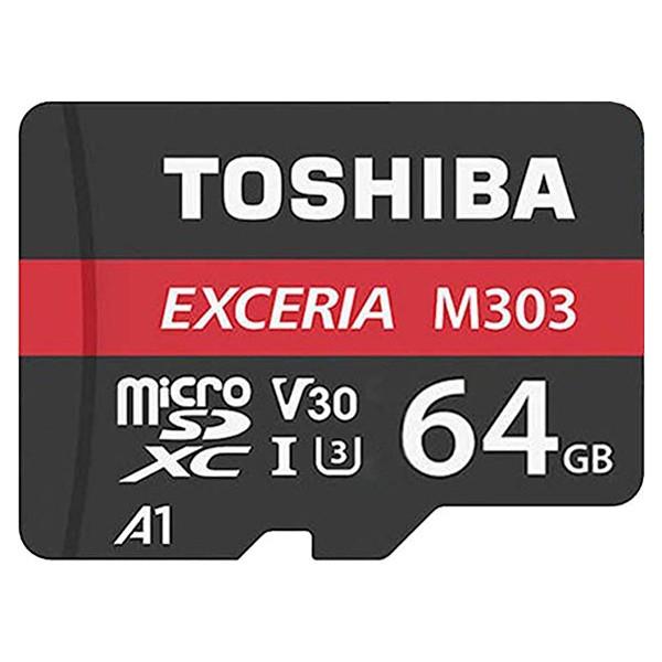 ◇ 64GB microSDXCカード マイクロSD TOSHIBA 東芝 EXCERIA M303...