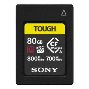 80GB CFexpress Type A カード Tough SONY ソニー CEA-Gシリーズ タフ仕様 R:800MB/s W:700MB/s 日本語パッケージ CEA-G80T ◆宅