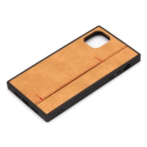 iPhone11 6.1インチ用 テクスチャーハイブリッドケース オイルペーパー調 PGA ストラッ...