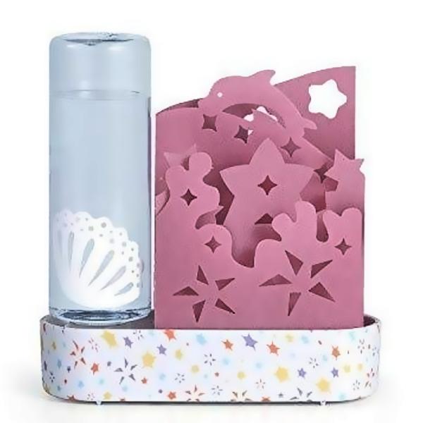 自然気化式ECO加湿器 うるおい 星砂 セキスイ 積水樹脂 ペーパー加湿器 電気代0円 星砂 コーラ...