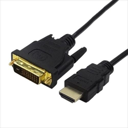 ◇ TFTEC 変換名人 DVI-D(24+1ピン) to HDMI変換ケーブル 1.8m 極細 金...