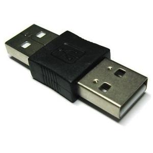 TFTEC 変換名人 変換プラグ USB A(オス) - A(オス) 中継アダプタ USBAA-AA...