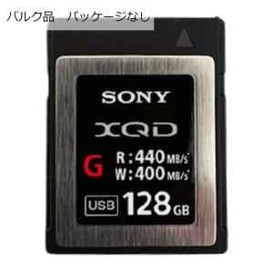 128GB XQD メモリーカード XQDカード SONY ソニー Gシリーズ R:440MB/s W:400MB/s 高速連写 4K動画 高耐久性能 ケース入 バルク QD-G128E-BLK ◆メ