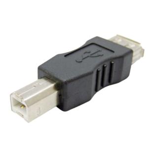 USB変換コネクタ SSA エスエスエー USB2.0データ転送/通電 USB-A(メス)-USB-B(オス) ブラック SUAF-UBMB ◆メ｜flashmemory