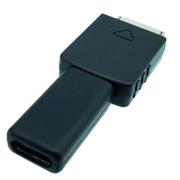 WALKMAN 充電 転送対応 Type-C変換アダプタ SSA エスエスエー USB-Cメス-WA...