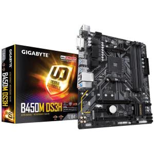 マザーボード AMD B450チップセット搭載 MicroATX GIGABYTE ギガバイト SocketAM4 M.2 Ryzen 3000シリーズ対応 B450M DS3H  宅