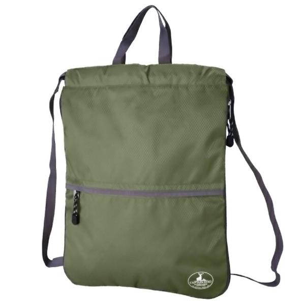 ナップサック プールバッグ 1317 CaptainStag 2way 持つバッグ 背負うナップザッ...