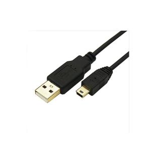 miniUSBケーブル 3m データ転送・充電ケーブル TFTEC 変換名人 USB(Aオス) -miniB(オス) 極細タイプ 300cm USB2A-M5/CA300 ◆メ｜flashmemory