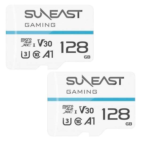 マイクロSDカード 128GB 2枚入 microSDXC SUNEAST GamingLP CLA...
