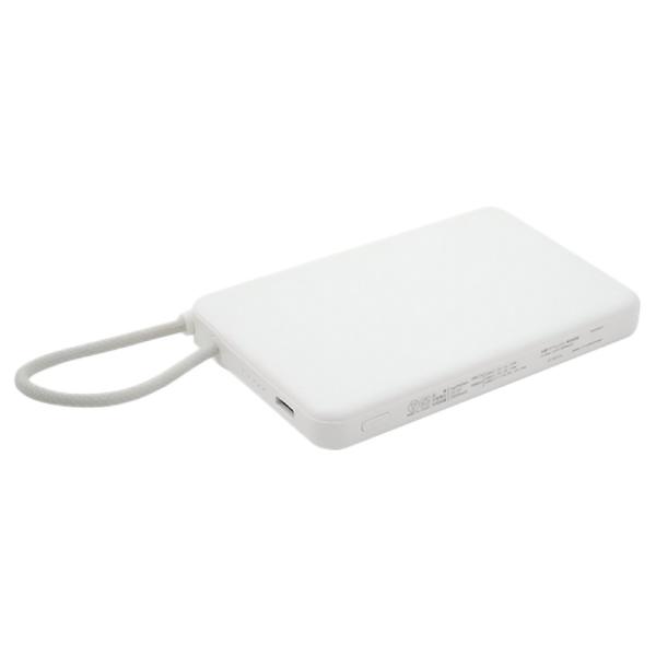 個体電池モバイルバッテリー 5000mAh mp045 PLATA プラタ 安全 長寿命 ゲルポリマ...