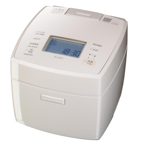 炊飯器 IHジャー NJ-VP10H 白亜麻 しろあま 5.5合 MITSUBISHI 三菱 備長炭...