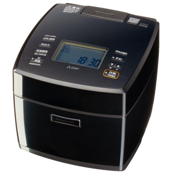 炊飯器 IHジャー 1升 10合 NJ-VP18H 黒曜 こくよう MITSUBISHI 三菱 ダブ...