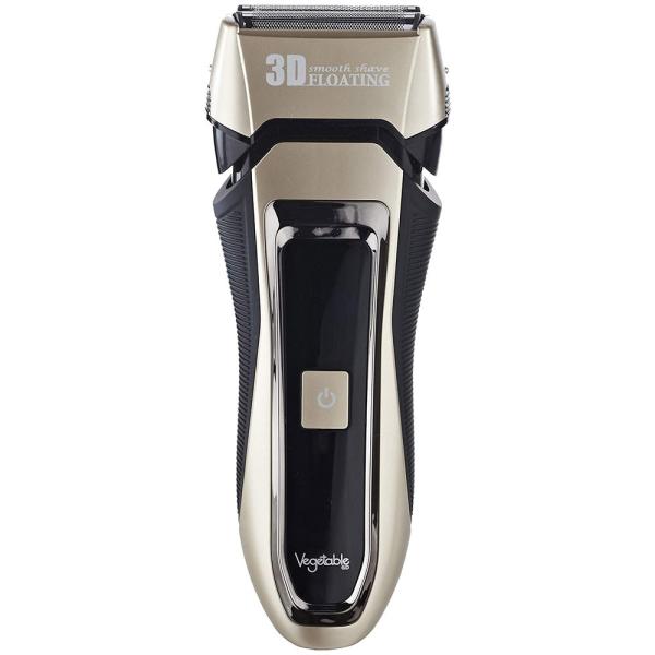 充電式3Dシェーバー 髭剃り 電気シェーバー 3枚刃 Vegetable GD商事 交流式 防水 予...