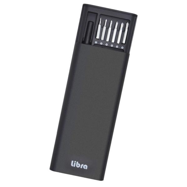 精密ドライバーセット 工具 24in1 Libra リブラ 磁力付きドライバーハンドル 充実の24種...