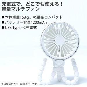 ハンディファン 卓上扇風機 クラーケン 4wa...の詳細画像2