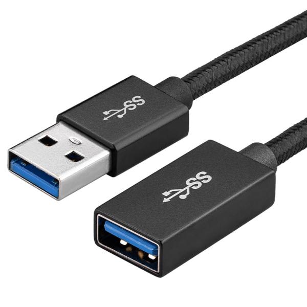 USB延長ケーブル USB3.0 5Gbps/s 充電/データ転送用 1m miwakura 美和蔵...