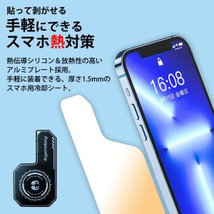 スマホ冷却シート ヒートシンク 粘着式 熱伝導...の詳細画像1