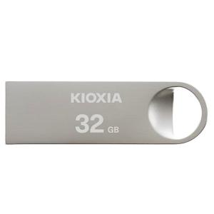 32GB USBメモリ USB2.0 KIOXIA キオクシア TransMemory U401 薄型 スタイリッシュ メタリックボディ 海外リテール LU401S032GG4  メ