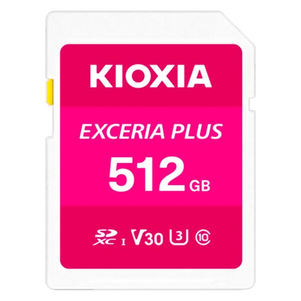 SDカード 512GB SDXC KIOXIA キオクシア EXCERIA PLUS Class10...