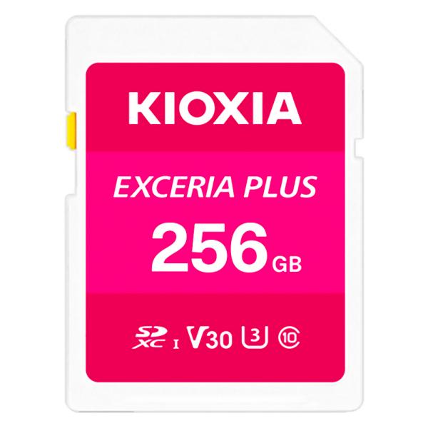 SDカード 256GB SDXC KIOXIA キオクシア EXCERIA PLUS 高速連射 4K...