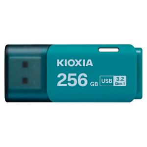 USBメモリ 256GB USB3.2 Gen1(USB3.0) KIOXIA キオクシア TransMemory U301 キャップ式 ライトブルー 海外リテール LU301L256GG4 ◆メ｜風見鶏