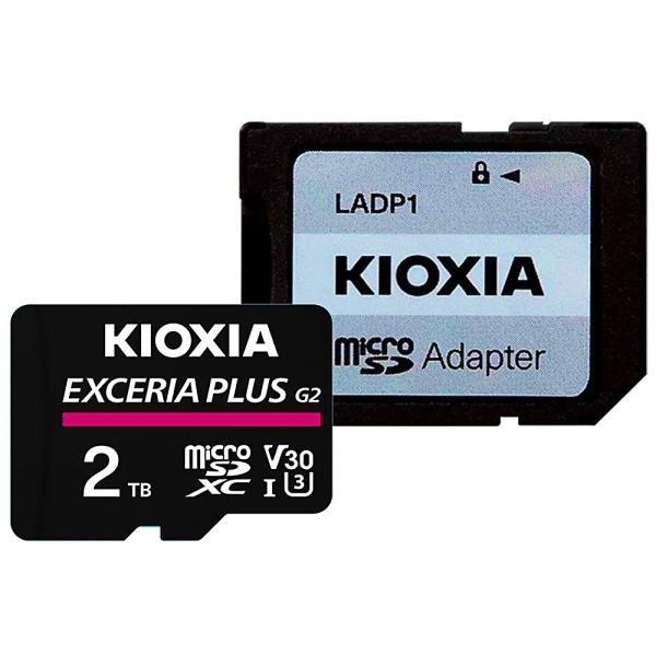 マイクロSDカード 2TB microSDXC KIOXIA EXCERIA PLUS G2 CLA...